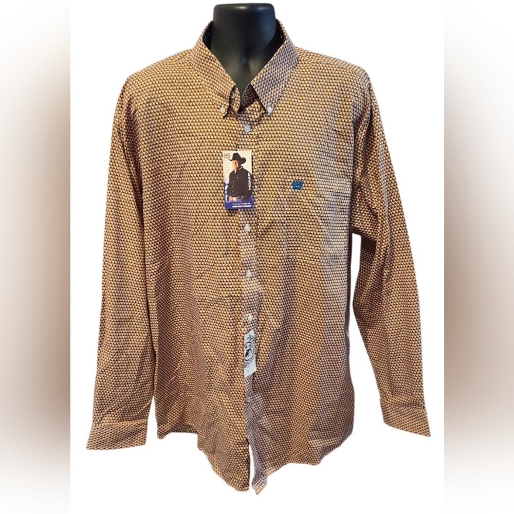 Cinch RETRO Long Sleeve Button Down Shirt
